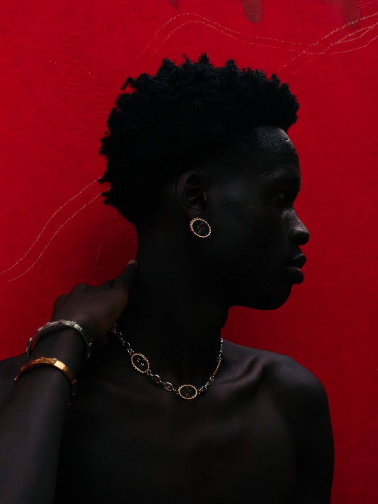 Fine Art Silhouette Studio Portrait